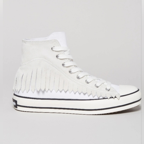 Fringe High Vulcanized Sneakers by Palm Angels deadstock Size10m - Picture 2 of 6